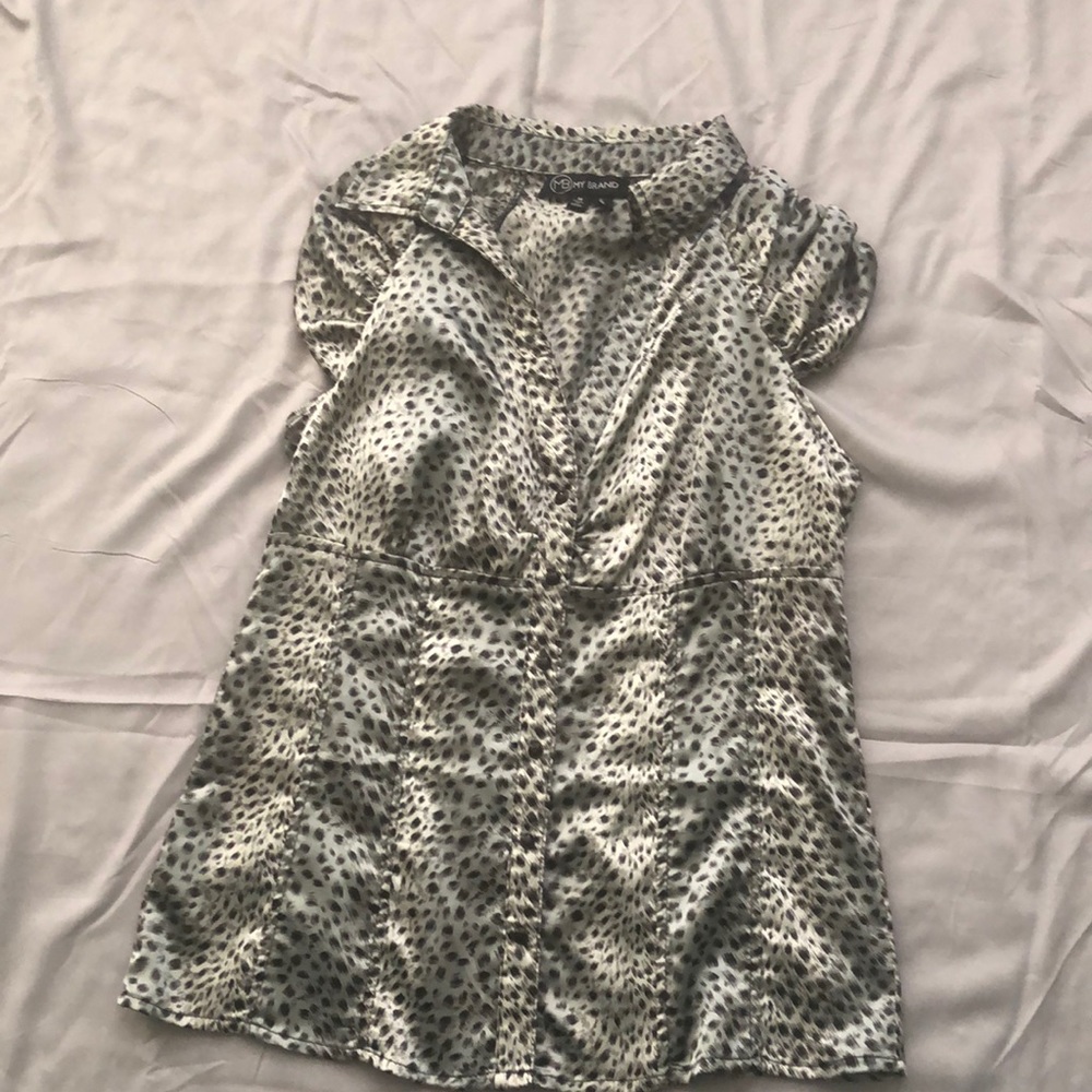 Silky Printed Blouse